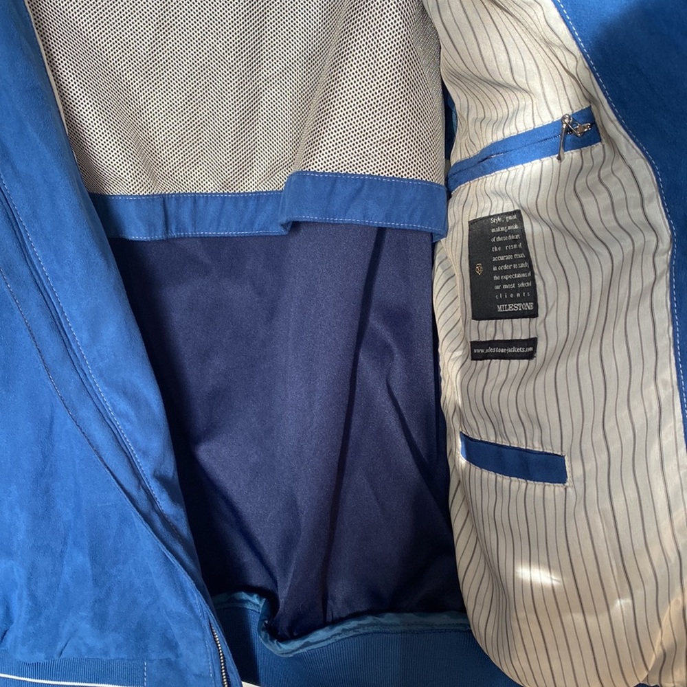 Milestone blue jacket - Picture 3 of 4